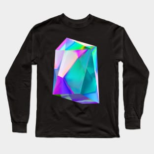 Abstract colored crystal №3 Long Sleeve T-Shirt